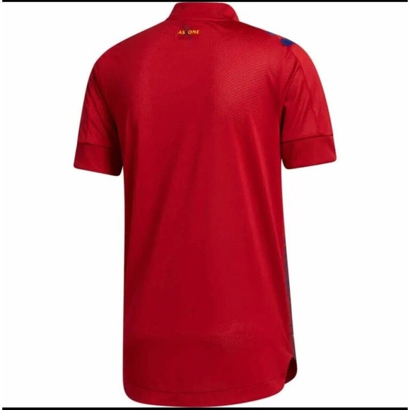 Men's Adidas Authentic Real Salt Lake 20/21 Home Authentic Jersey EH6191 Size XL - Picture 3 of 9